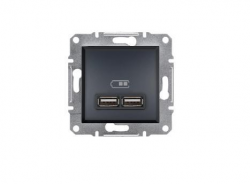 asfora-dupla-usb-tolto-21a-antracit