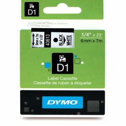 dymo-kazetta-d1-6mm-x-7m-fekete-feher