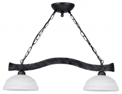 fuggesztek-e27-2x42w-szel670mm-fekete-lira