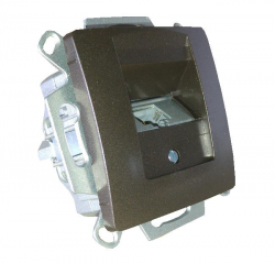 kopp-vienna-barna-1xrj45-telefondugalj-cat-6