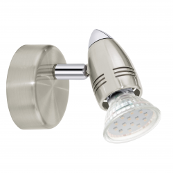 mennyezeti-lampa-gu10-1x3w-led-3000k-ip20-matt-nikkel-krom-magnum-led