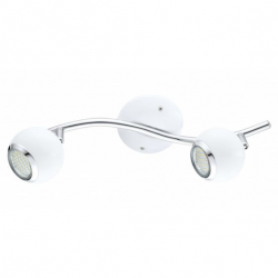 mennyezeti-lampa-gu10-2x3w-led-3000k-ip20-feher-krom-bimeda