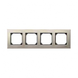 merten-m-elegance-4-es-keret-titanium