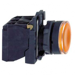 nyomo-jelzo-komplett-sarga-24vac-led-1no-1nc-harmony