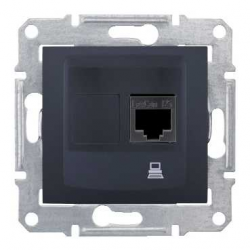 sedna-1xrj45-internet-aljzat-utp-cat5e-grafit