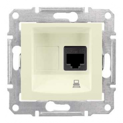 sedna-1xrj45-internet-aljzat-utp-cat6-bezs