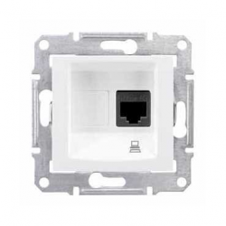sedna-1xrj45-internet-aljzat-utp-cat6-feher