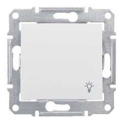 sedna-n101-egypolusu-nyomokapcsolo-lampajeles-rugos-ip44-feher