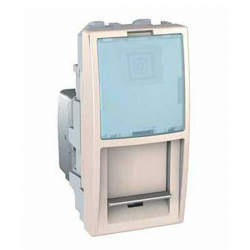unica-1xrj45-internet-aljzat-cat5e-utp-1modulos-krem