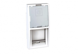unica-1xrj45-univerzalis-adapter-rogzitokeret-nelkul-1-modulos-feher