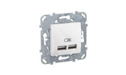 unica-dupla-usb-tolto-21a-feher