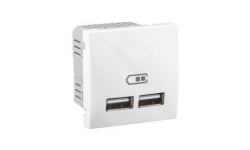 unica-dupla-usb-tolto-21a-rogzitokeret-nelkul-feher