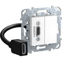 unica-hdmi-csatlakozo-elore-vezetekezett-feher