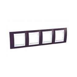 unica-plus-4-es-keret-vizszintes-feher-sotetbordo-nova-pk-4h
