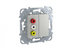 unica-rgb-rca-video-csatlakozo-aluminium