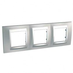 unica-top-3-as-keret-vizszintes-aluminium-selymes-krom-nova-pk-3h