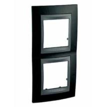unica-top-kettes-fuggoleges-keret-aluminium-betettel-ejfekete