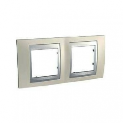 unica-top-kettes-vizszintes-keret-aluminium-betettel-csillam-titanium