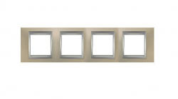 unica-top-negyes-vizszintes-keret-aluminium-betettel-csillam-titanium