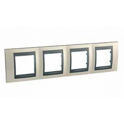 unica-top-negyes-vizszintes-keret-grafit-betettel-csillam-titanium
